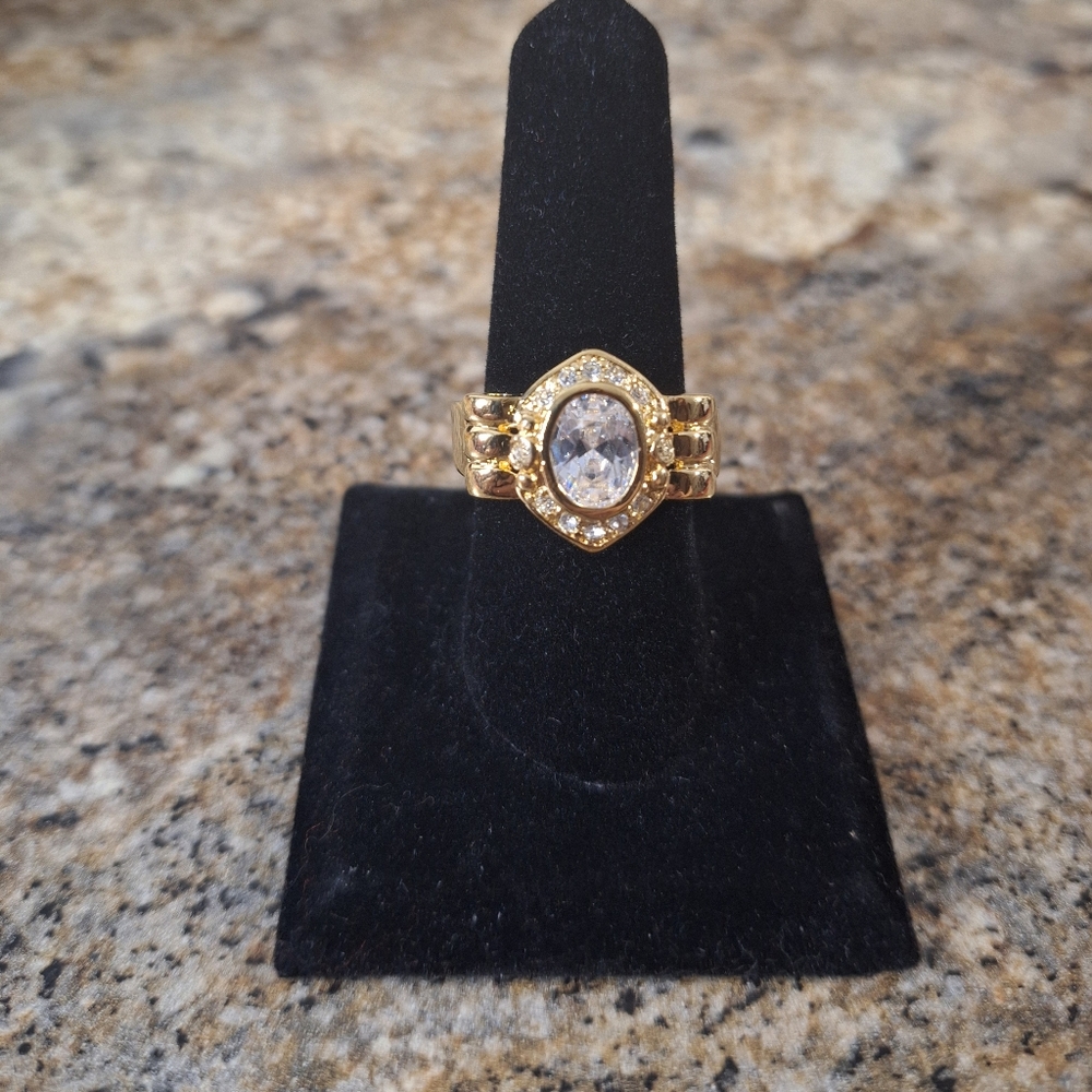 Swarovski Lab Created Diamond ring size 8.5